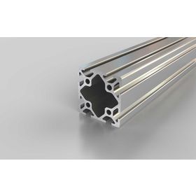 Aluminiumprofil, 40 x 40 mm, Nut 5