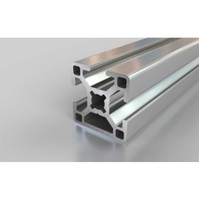 Aluminiumprofil, 30 x 30 mm, 3N, Nut 8