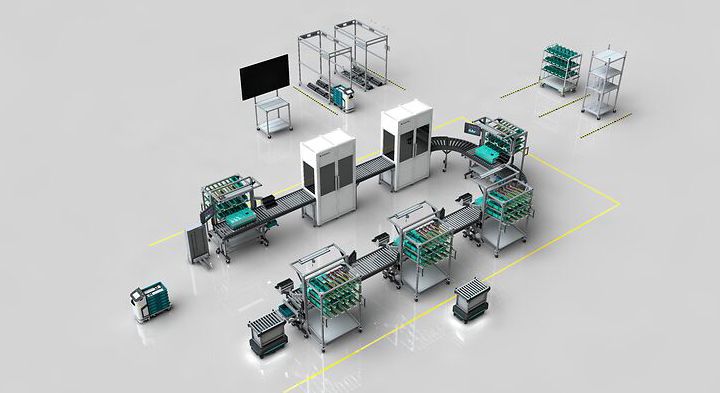 Manual-Automation Linie