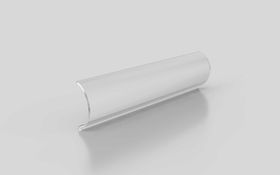 Beschriftungsclip mit gerundeter Schriftfläche, D28, D28L, D28L Nut 10