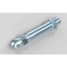 Gewindestange für Gelenkstellfüße, M12 x 66 mm, Kugelkopf-D=15 mm