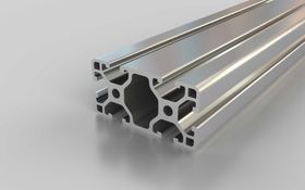 Aluminiumprofil, 60 x 30 mm, L, Nut 6