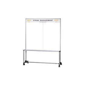 Visual Board - Info-/Planungssystem; Standboard 1400, Whiteboard