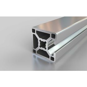 Aluminiumprofil, 30x30 mm, 1N, Nut 8