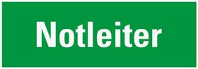 Rettungszeichen nachleuchtend; zur Wandmontage