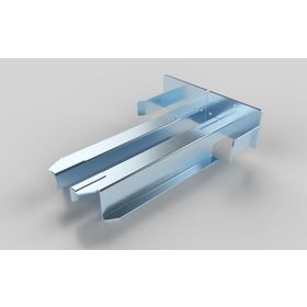 Gabelpaar für den alle KLT-Lifter, Frontbeladung, längs, 600 mm, Hartwall Bodenroller