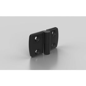 Kunststoff Kombischarnier aushängbar, 77x48 mm