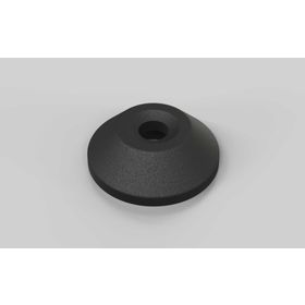 Teller für feste Stellfüße, D=60 mm