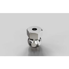 Kugelkopf mit Innengewinde, M6x10 mm, Kugelkopf-D=15 mm