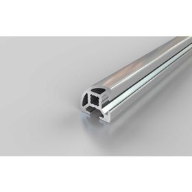 Aluminiumprofil, 20x20 R, Nut 6