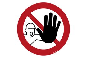 LongLife Schild - Bodenmarkierung; Bodenkennzeichnungsschild, selbstklebend