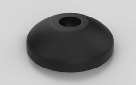 Teller für Gelenkstellfüße, D=60 mm, Kugelkopf-D=15 mm