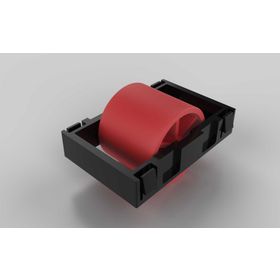 Rolleinsatz D28, Rollenabstand 50 / Teilung 50 für Aluminium Rollenprofil, ohne Spurkranz