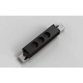 Steckdosenleiste dreifach, GST-kompatible Ausgangsbuchse