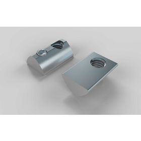 Nutenstein einschwenkbar, mit Federkugel, M4, Nut 5