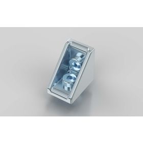 Winkel 20 × 28, Nut 8, inklusive Befestigung Nut 8/8