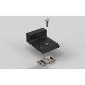 Türanschlag mit Gummipuffer, Nut 10, Nut-i 8