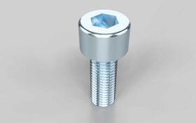 Zylinderschraube, ISO 4762, DIN 4762, M6 x 16 mm