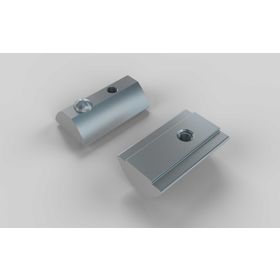 Nutenstein einschwenkbar, mit Federkugel, M4, Nut 8