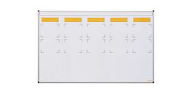 Visual Board - Produktionsbesprechung; Wandboard 2000, bedruckt