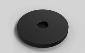 Dämpfungsplatte für Gelenkstellfüße, 80 mm