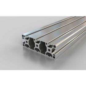 Aluminiumprofil, 120 x 40 mm, L, 3N, Nut 8