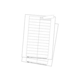 Kartoneinlagen; DIN A4 Bogen, vorperforiert