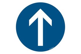 LongLife Schild - Bodenmarkierung; Bodenkennzeichnungsschild, selbstklebend