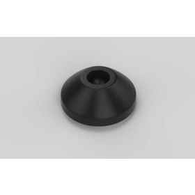 Teller für Gelenkstellfüße, D=50 mm, Kugelkopf-D=15 mm