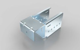 Schienenhalter D28, gerade ohne Stop für Aluminium Rollenprofil