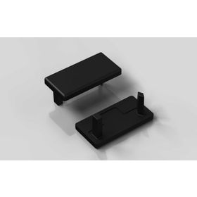 Abdeckkappe ESD, 15 x 30 mm für Einhängeprofil