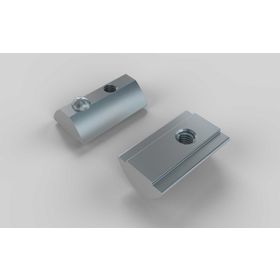 Nutenstein einschwenkbar, mit Federkugel, M5, Nut 8