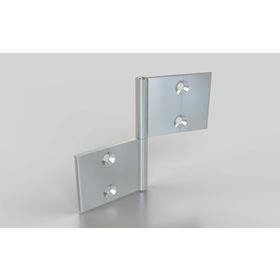 Flügel für innenliegendes Scharnierelement, aushängbar, zur individuellen Zusammenstellung, 60 mm