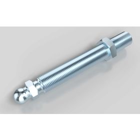 Gewindestange für Gelenkstellfüße, M16 x 125 mm, Kugelkopf-D=15 mm