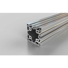 X Profil, 80x80 mm, 4N90, Nut 8