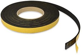 Foam sealing strip 30,0x5,0, self-adhesive, spool at 10 m