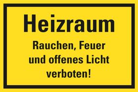 Hinweisschild; zur Wandmontage