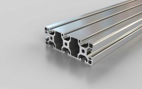 Aluminiumprofil, 120 x 40 mm, L, Nut 8