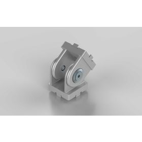 Gelenk, 30 x 30 mm, Nut 6