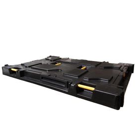 Palette Zubehör; ESD Palettendeckel Verzurrgurt integ.