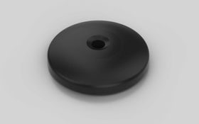 Teller für feste Stellfüße, D=100 mm