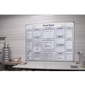 Visual Board - Info-/Planungssystem; Wandboard 1400, Whiteboard