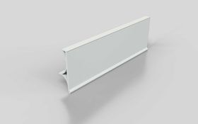 Beschriftungsclip mit gerader Schriftfläche, D28, D28L, D28L Nut 10