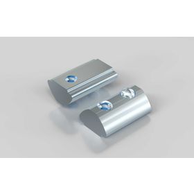 Nutenstein einschwenkbar, mit Federkugel und Führungssteg, M3, Nut 5