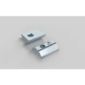 Nutenstein, mit Federkugel, M8, Nut 8