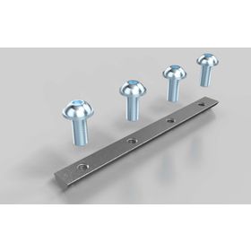 Befestigungssatz für Winkel 160 × 160, Nut 8