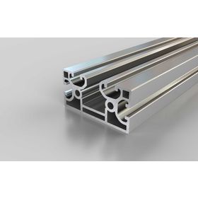X Profil mit integriertem Kabelkanal 15mm, 80x40 mm, 2N, Nut 8