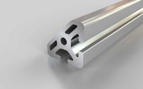 Winkelprofil, 40 x 40 mm, 90°, Nut 8