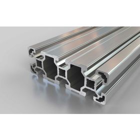 Aluminiumprofil, 40 x 120 mm, L, Nut 10