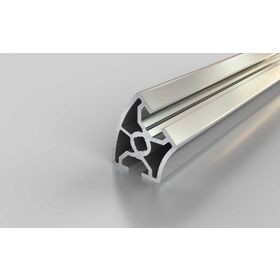 Aluminiumprofil 30 x 45°, Nut 8